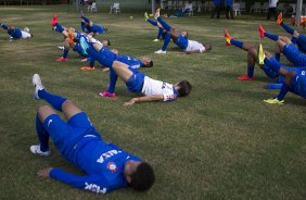 Durante o treino esta tarde no Hotel Fazenda das Amoreiras na cidade de Extrema/MG. O time faz uma intertemporada preparando-se para o prximo jogo dia 17/07 contra o Internacional/RS, na Arena Corinthians, vlido pela 10 rodada do Campeonato Brasileiro de 2014