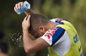 Durante o treino esta tarde no Hotel Fazenda das Amoreiras na cidade de Extrema/MG. O time faz uma intertemporada preparando-se para o próximo jogo dia 17/07 contra o Internacional/RS, na Arena Corinthians, válido pela 10ª rodada do Campeonato Brasileiro de 2014