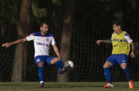 Durante o treino esta tarde no Hotel Fazenda das Amoreiras na cidade de Extrema/MG. O time faz uma intertemporada preparando-se para o próximo jogo dia 17/07 contra o Internacional/RS, na Arena Corinthians, válido pela 10ª rodada do Campeonato Brasileiro de 2014