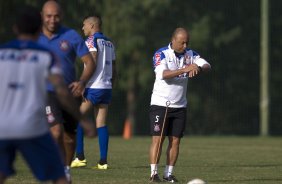 Durante o treino esta tarde no Hotel Fazenda das Amoreiras na cidade de Extrema/MG. O time faz uma intertemporada preparando-se para o prximo jogo dia 17/07 contra o Internacional/RS, na Arena Corinthians, vlido pela 10 rodada do Campeonato Brasileiro de 2014