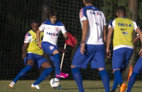 Durante o treino esta tarde no Hotel Fazenda das Amoreiras na cidade de Extrema/MG. O time faz uma intertemporada preparando-se para o próximo jogo dia 17/07 contra o Internacional/RS, na Arena Corinthians, válido pela 10ª rodada do Campeonato Brasileiro de 2014
