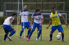 Durante o treino esta tarde no Hotel Fazenda das Amoreiras na cidade de Extrema/MG. O time faz uma intertemporada preparando-se para o próximo jogo dia 17/07 contra o Internacional/RS, na Arena Corinthians, válido pela 10ª rodada do Campeonato Brasileiro de 2014