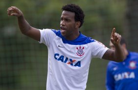 Durante o treino esta tarde no Hotel Fazenda das Amoreiras na cidade de Extrema/MG. O time faz uma intertemporada preparando-se para o prximo jogo dia 17/07 contra o Internacional/RS, na Arena Corinthians, vlido pela 10 rodada do Campeonato Brasileiro de 2014