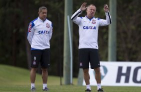Durante o treino esta tarde no Hotel Fazenda das Amoreiras na cidade de Extrema/MG. O time faz uma intertemporada preparando-se para o próximo jogo dia 17/07 contra o Internacional/RS, na Arena Corinthians, válido pela 10ª rodada do Campeonato Brasileiro de 2014