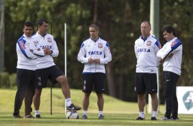 Durante o treino esta tarde no Hotel Fazenda das Amoreiras na cidade de Extrema/MG. O time faz uma intertemporada preparando-se para o prximo jogo dia 17/07 contra o Internacional/RS, na Arena Corinthians, vlido pela 10 rodada do Campeonato Brasileiro de 2014