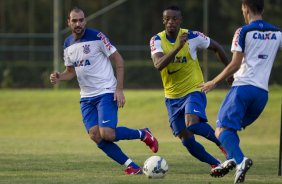 Durante o treino esta tarde no Hotel Fazenda das Amoreiras na cidade de Extrema/MG. O time faz uma intertemporada preparando-se para o prximo jogo dia 17/07 contra o Internacional/RS, na Arena Corinthians, vlido pela 10 rodada do Campeonato Brasileiro de 2014