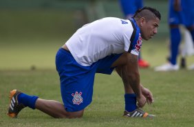 Durante o treino esta tarde no Hotel Fazenda das Amoreiras na cidade de Extrema/MG. O time faz uma intertemporada preparando-se para o prximo jogo dia 17/07 contra o Internacional/RS, na Arena Corinthians, vlido pela 10 rodada do Campeonato Brasileiro de 2014