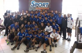 Durante o treino esta manh em uma academia na cidade de Extrema/MG. O time faz uma intertemporada preparando-se para o prximo jogo dia 17/07 contra o Internacional/RS, na Arena Corinthians, vlido pela 10 rodada do Campeonato Brasileiro de 2014