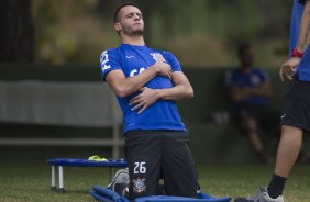 Durante o treino desta tarde no Hotel Fazenda das Amorerias, na cidade de Extrema/MG. O time faz uma intertemporada preparando-se para o próximo jogo dia 17/07 contra o Internacional/RS, na Arena Corinthians, válido pela 10ª rodada do Campeonato Brasileiro de 2014