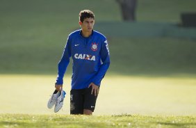 Durante o treino desta tarde no Hotel Fazenda das Amorerias, na cidade de Extrema/MG. O time faz uma intertemporada preparando-se para o próximo jogo dia 17/07 contra o Internacional/RS, na Arena Corinthians, válido pela 10ª rodada do Campeonato Brasileiro de 2014