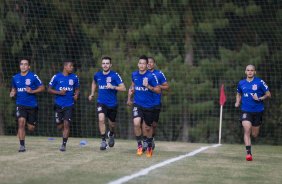 Durante o treino desta tarde no Hotel Fazenda das Amorerias, na cidade de Extrema/MG. O time faz uma intertemporada preparando-se para o próximo jogo dia 17/07 contra o Internacional/RS, na Arena Corinthians, válido pela 10ª rodada do Campeonato Brasileiro de 2014