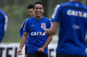 Durante o treino desta tarde no Hotel Fazenda das Amorerias, na cidade de Extrema/MG. O time faz uma intertemporada preparando-se para o próximo jogo dia 17/07 contra o Internacional/RS, na Arena Corinthians, válido pela 10ª rodada do Campeonato Brasileiro de 2014