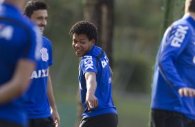 Durante o treino desta tarde no Hotel Fazenda das Amorerias, na cidade de Extrema/MG. O time faz uma intertemporada preparando-se para o prximo jogo dia 17/07 contra o Internacional/RS, na Arena Corinthians, vlido pela 10 rodada do Campeonato Brasileiro de 2014