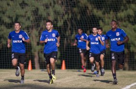 Durante o treino desta tarde no Hotel Fazenda das Amorerias, na cidade de Extrema/MG. O time faz uma intertemporada preparando-se para o próximo jogo dia 17/07 contra o Internacional/RS, na Arena Corinthians, válido pela 10ª rodada do Campeonato Brasileiro de 2014