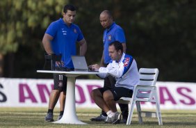 Durante o treino desta tarde no Hotel Fazenda das Amorerias, na cidade de Extrema/MG. O time faz uma intertemporada preparando-se para o próximo jogo dia 17/07 contra o Internacional/RS, na Arena Corinthians, válido pela 10ª rodada do Campeonato Brasileiro de 2014