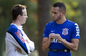 Durante o treino desta tarde no Hotel Fazenda das Amorerias, na cidade de Extrema/MG. O time faz uma intertemporada preparando-se para o próximo jogo dia 17/07 contra o Internacional/RS, na Arena Corinthians, válido pela 10ª rodada do Campeonato Brasileiro de 2014