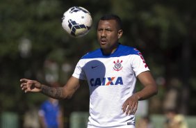 Durante o treino desta manhã no Hotel Fazenda das Amorerias, na cidade de Extrema/MG. O time faz uma intertemporada preparando-se para o próximo jogo dia 17/07 contra o Internacional/RS, na Arena Corinthians, válido pela 10ª rodada do Campeonato Brasileiro de 2014