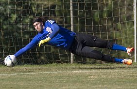 Durante o treino desta manhã no Hotel Fazenda das Amorerias, na cidade de Extrema/MG. O time faz uma intertemporada preparando-se para o próximo jogo dia 17/07 contra o Internacional/RS, na Arena Corinthians, válido pela 10ª rodada do Campeonato Brasileiro de 2014
