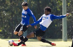 Durante o treino desta manh no Hotel Fazenda das Amorerias, na cidade de Extrema/MG. O time faz uma intertemporada preparando-se para o prximo jogo dia 17/07 contra o Internacional/RS, na Arena Corinthians, vlido pela 10 rodada do Campeonato Brasileiro de 2014