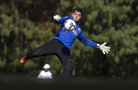 Durante o treino desta manh no Hotel Fazenda das Amorerias, na cidade de Extrema/MG. O time faz uma intertemporada preparando-se para o prximo jogo dia 17/07 contra o Internacional/RS, na Arena Corinthians, vlido pela 10 rodada do Campeonato Brasileiro de 2014
