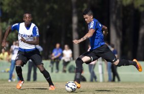 Durante o treino desta manh no Hotel Fazenda das Amorerias, na cidade de Extrema/MG. O time faz uma intertemporada preparando-se para o prximo jogo dia 17/07 contra o Internacional/RS, na Arena Corinthians, vlido pela 10 rodada do Campeonato Brasileiro de 2014