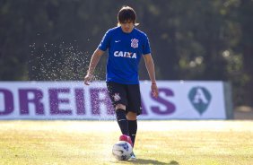 Durante o treino desta manh no Hotel Fazenda das Amorerias, na cidade de Extrema/MG. O time faz uma intertemporada preparando-se para o prximo jogo dia 17/07 contra o Internacional/RS, na Arena Corinthians, vlido pela 10 rodada do Campeonato Brasileiro de 2014