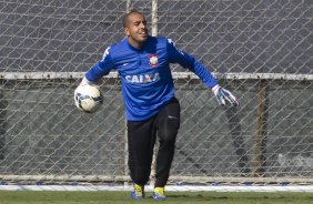 Durante o treino desta manh no CT Joaquim Grava, Parque Ecolgico do Tiete, zona leste de So Paulo, contra o So Bernardo. O prximo jogo da equipe ser dia 17/07, contra o Internacional/RS, na Arena Corinthians, vlido pela 10 rodada do Campeonato Brasileiro de 2014