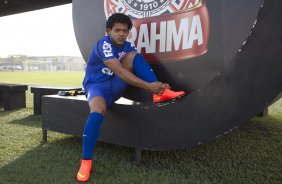 Durante o treino desta manh no CT Joaquim Grava, Parque Ecolgico do Tiete, zona leste de So Paulo, contra o So Bernardo. O prximo jogo da equipe ser dia 17/07, contra o Internacional/RS, na Arena Corinthians, vlido pela 10 rodada do Campeonato Brasileiro de 2014