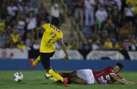 Durante o jogo amistoso entre Uberaba Sport Clube/MG x Corinthians, realizada esta tarde no estádio Engenheiro João Guido, preparatória para a sequência do Campeonato Brasileiro de 2014