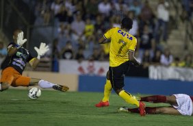 Durante o jogo amistoso entre Uberaba Sport Clube/MG x Corinthians, realizada esta tarde no estdio Engenheiro Joo Guido, preparatria para a sequncia do Campeonato Brasileiro de 2014