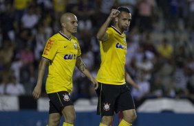Durante o jogo amistoso entre Uberaba Sport Clube/MG x Corinthians, realizada esta tarde no estádio Engenheiro João Guido, preparatória para a sequência do Campeonato Brasileiro de 2014