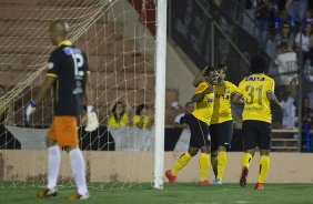 Durante o jogo amistoso entre Uberaba Sport Clube/MG x Corinthians, realizada esta tarde no estádio Engenheiro João Guido, preparatória para a sequência do Campeonato Brasileiro de 2014