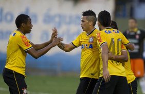 Durante o jogo amistoso entre Uberaba Sport Clube/MG x Corinthians, realizada esta tarde no estádio Engenheiro João Guido, preparatória para a sequência do Campeonato Brasileiro de 2014