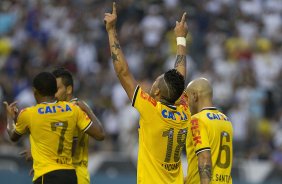 Durante o jogo amistoso entre Uberaba Sport Clube/MG x Corinthians, realizada esta tarde no estádio Engenheiro João Guido, preparatória para a sequência do Campeonato Brasileiro de 2014