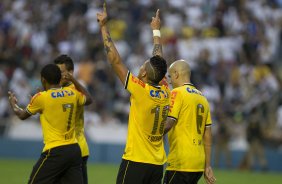 Durante o jogo amistoso entre Uberaba Sport Clube/MG x Corinthians, realizada esta tarde no estádio Engenheiro João Guido, preparatória para a sequência do Campeonato Brasileiro de 2014