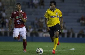 Durante o jogo amistoso entre Uberaba Sport Clube/MG x Corinthians, realizada esta tarde no estádio Engenheiro João Guido, preparatória para a sequência do Campeonato Brasileiro de 2014