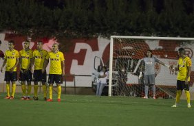 Durante o jogo amistoso entre Uberaba Sport Clube/MG x Corinthians, realizada esta tarde no estádio Engenheiro João Guido, preparatória para a sequência do Campeonato Brasileiro de 2014