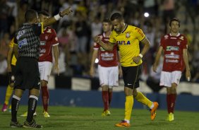 Durante o jogo amistoso entre Uberaba Sport Clube/MG x Corinthians, realizada esta tarde no estdio Engenheiro Joo Guido, preparatria para a sequncia do Campeonato Brasileiro de 2014