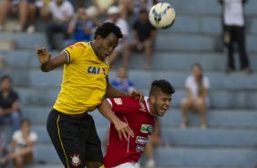 Durante o jogo amistoso entre Uberaba Sport Clube/MG x Corinthians, realizada esta tarde no estdio Engenheiro Joo Guido, preparatria para a sequncia do Campeonato Brasileiro de 2014