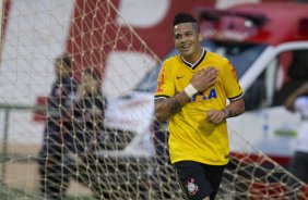 Durante o jogo amistoso entre Uberaba Sport Clube/MG x Corinthians, realizada esta tarde no estádio Engenheiro João Guido, preparatória para a sequência do Campeonato Brasileiro de 2014
