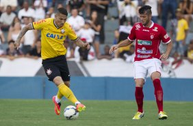 Durante o jogo amistoso entre Uberaba Sport Clube/MG x Corinthians, realizada esta tarde no estdio Engenheiro Joo Guido, preparatria para a sequncia do Campeonato Brasileiro de 2014