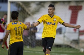 Durante o jogo amistoso entre Uberaba Sport Clube/MG x Corinthians, realizada esta tarde no estdio Engenheiro Joo Guido, preparatria para a sequncia do Campeonato Brasileiro de 2014