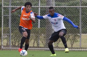 Durante o treino esta manh no CT Joaquim Grava, Parque Ecolgico do Tiete, zona leste de So Paulo. O prximo jogo da equipe ser dia 17/07, contra o Internacional/RS, na Arena Corinthians, vlido pela 10 rodada do Campeonato Brasileiro de 2014