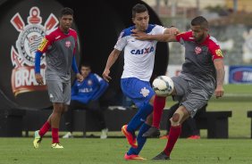Durante o jogo-treino contra o Audax esta manhã no CT Joaquim Grava, Parque Ecológico do Tiete, zona leste de São Paulo. O próximo jogo da equipe será dia 17/07, contra o Internacional/RS, na Arena Corinthians, válido pela 10ª rodada do Campeonato Brasileiro de 2014