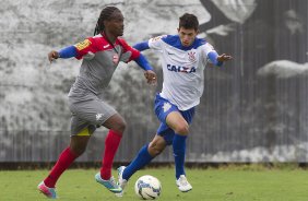 Durante o jogo-treino contra o Audax esta manhã no CT Joaquim Grava, Parque Ecológico do Tiete, zona leste de São Paulo. O próximo jogo da equipe será dia 17/07, contra o Internacional/RS, na Arena Corinthians, válido pela 10ª rodada do Campeonato Brasileiro de 2014