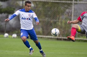 Durante o jogo-treino contra o Audax esta manhã no CT Joaquim Grava, Parque Ecológico do Tiete, zona leste de São Paulo. O próximo jogo da equipe será dia 17/07, contra o Internacional/RS, na Arena Corinthians, válido pela 10ª rodada do Campeonato Brasileiro de 2014