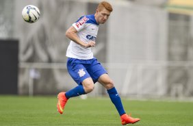 Durante o jogo-treino contra o Audax esta manhã no CT Joaquim Grava, Parque Ecológico do Tiete, zona leste de São Paulo. O próximo jogo da equipe será dia 17/07, contra o Internacional/RS, na Arena Corinthians, válido pela 10ª rodada do Campeonato Brasileiro de 2014
