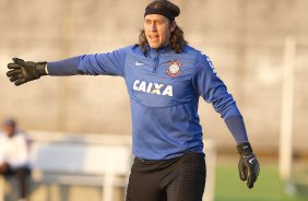 Durante o treino esta tarde no CT Joaquim Grava, Parque Ecolgico do Tiete, zona leste de So Paulo. O prximo jogo da equipe ser amanh dia 17/07, contra o Internacional/RS, na Arena Corinthians, vlido pela 10 rodada do Campeonato Brasileiro de 2014