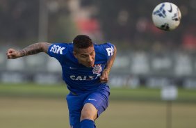 Durante o treino esta tarde no CT Joaquim Grava, Parque Ecolgico do Tiete, zona leste de So Paulo. O prximo jogo da equipe ser amanh dia 17/07, contra o Internacional/RS, na Arena Corinthians, vlido pela 10 rodada do Campeonato Brasileiro de 2014