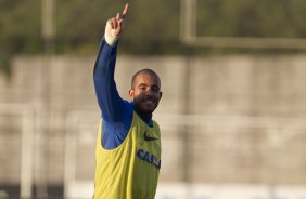 Durante o treino esta tarde no CT Joaquim Grava, Parque Ecolgico do Tiete, zona leste de So Paulo. O prximo jogo da equipe ser amanh dia 17/07, contra o Internacional/RS, na Arena Corinthians, vlido pela 10 rodada do Campeonato Brasileiro de 2014